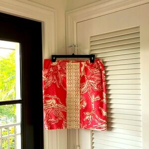 Lilly Pulitzer vintage pattern skirt.